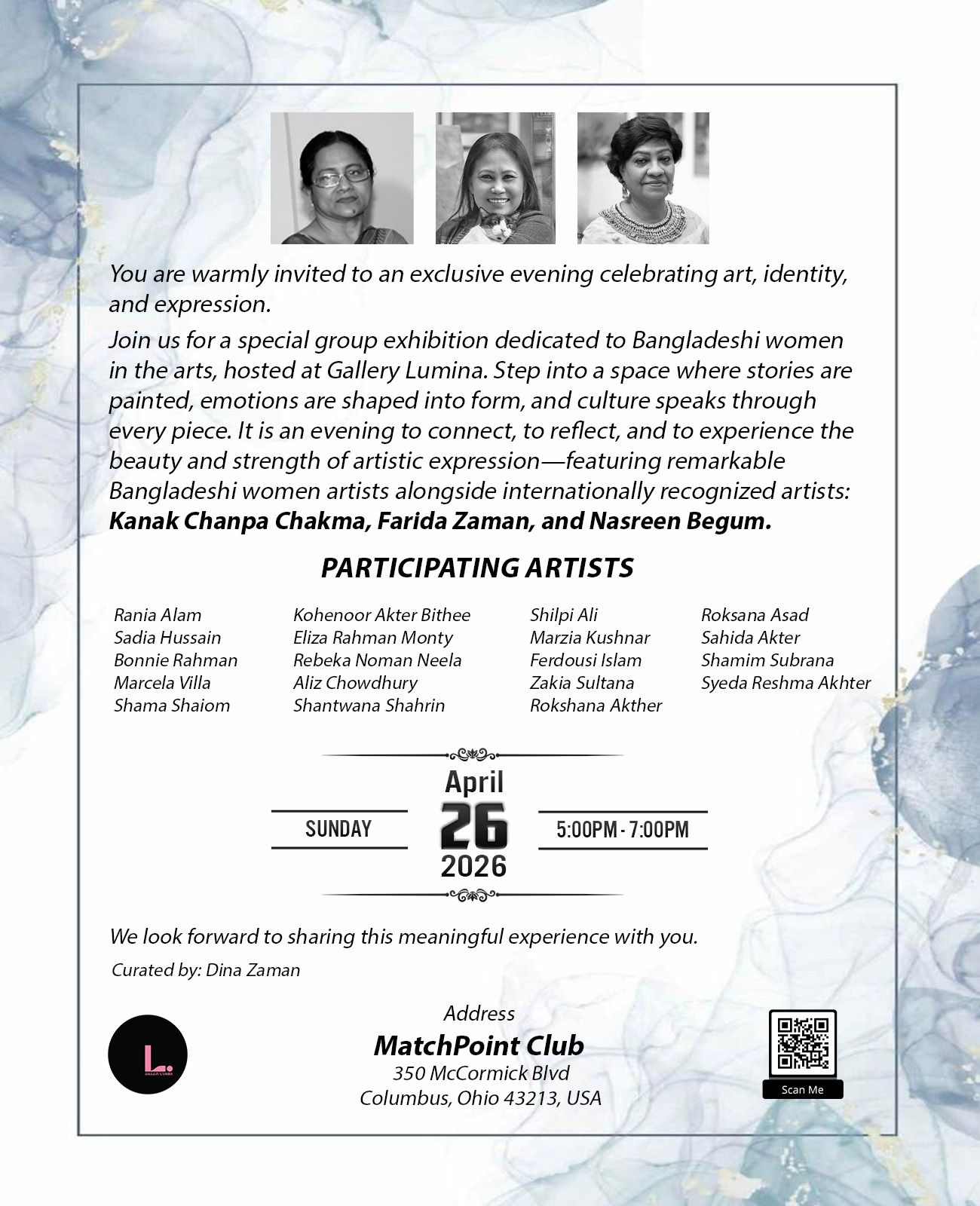 GalleryLumina’s Bangladeshi Arts Showcase