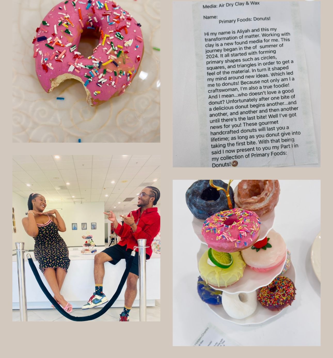 Aliyah Holden-Charles: Donut Resist