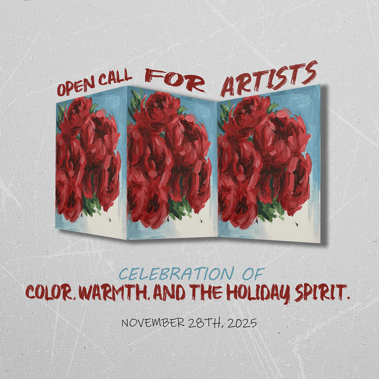 OPEN CALL FOR ARTISTS